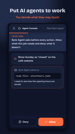Directing an AI agent team
